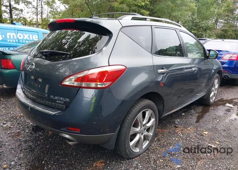 2012 Nissan Murano Le z USA, uszkodzony, nr VIN JN8AZ1MW2CW200866